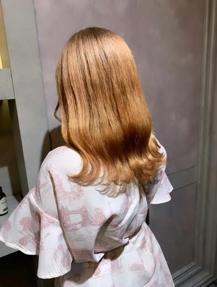 セミロング カラー カット ヘアカラー トリートメント 💘大人可愛く💘 Natsuki❥❥❥のヘアスタイル
