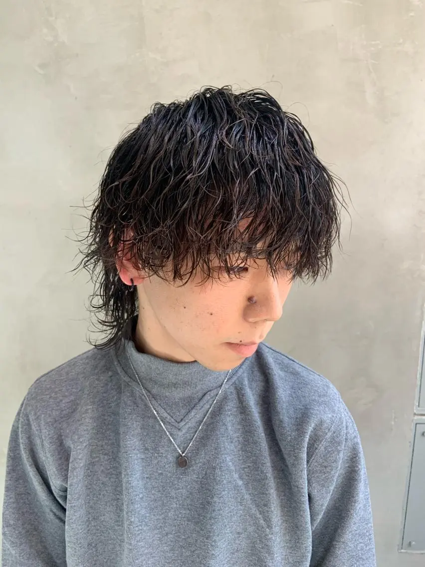 パーマ メンズ カット パーマ トリートメント ✨メンズスタイル✨ Daiのヘアスタイル