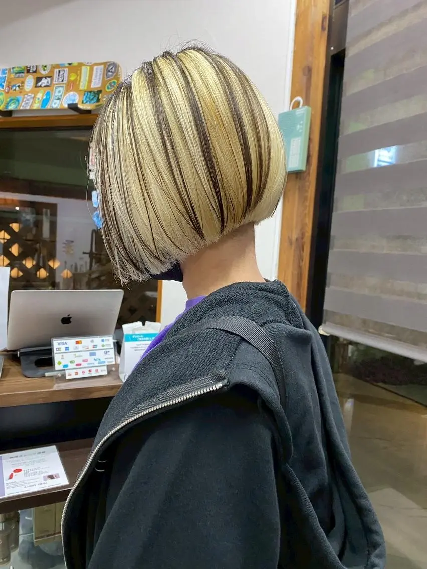 ミディアム 馬場 涼平のヘアスタイル