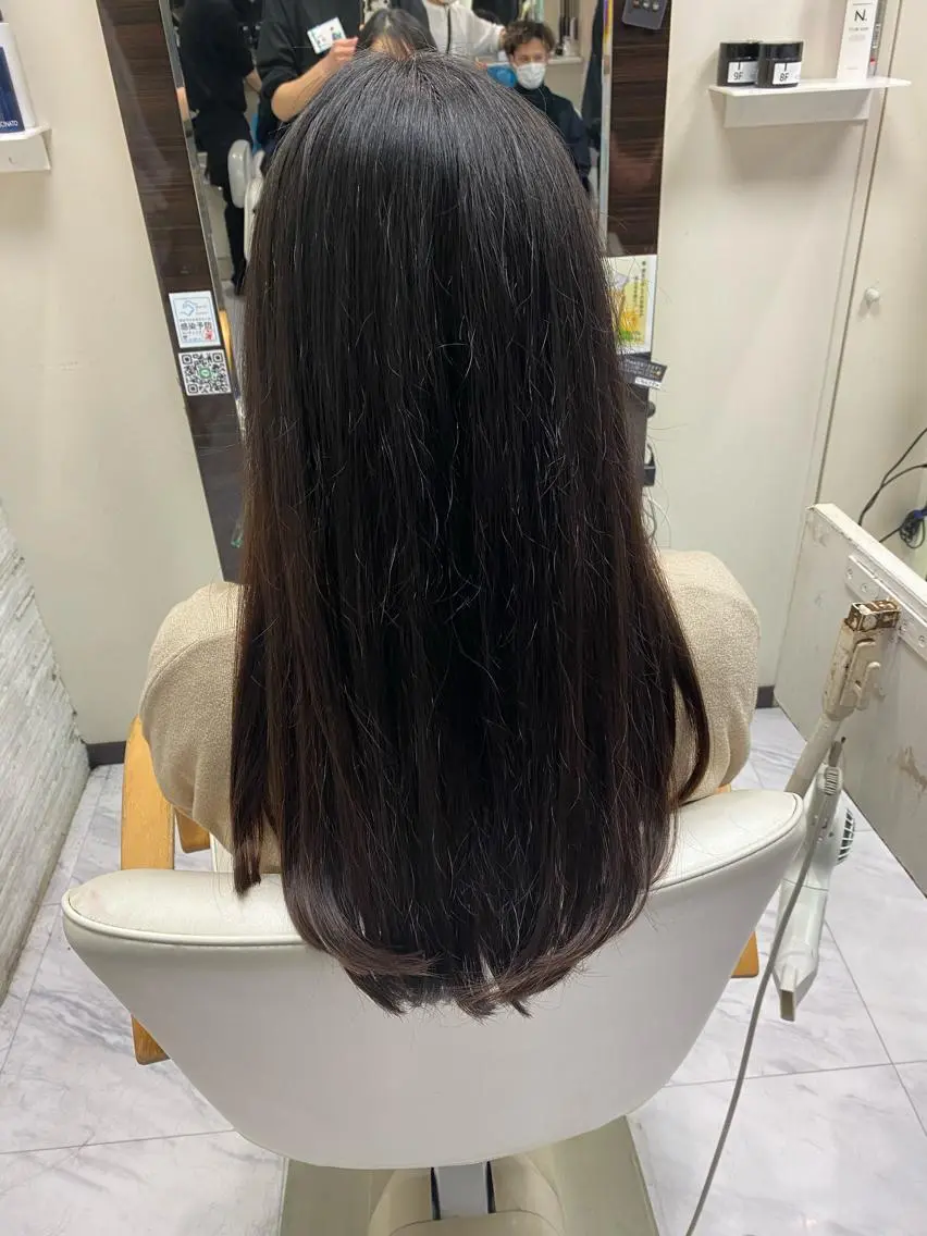 ロング レイヤーカット シャギー 目黒 碧人のヘアスタイル