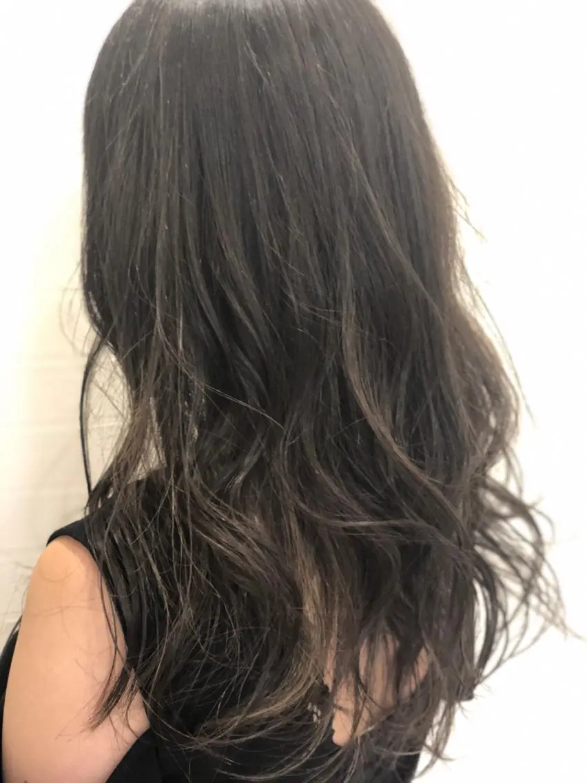 ロング カラー カット ヘアカラー トリートメント 🔥店長 原田🔥 Ash日野店のヘアスタイル