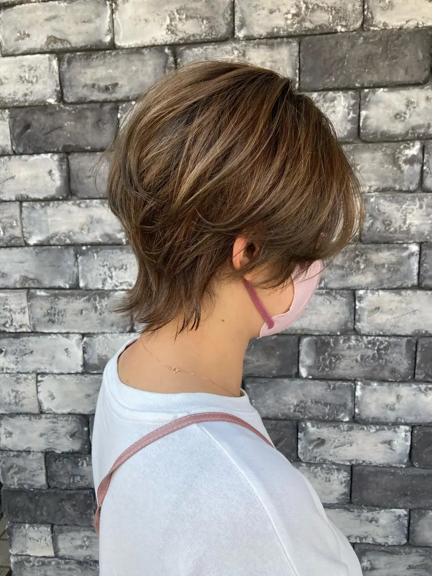 ショート カラー カット ヘアカラー トリートメント ヘアセット ✂️似合わせの魔術師 石田一樹✂️のヘアスタイル