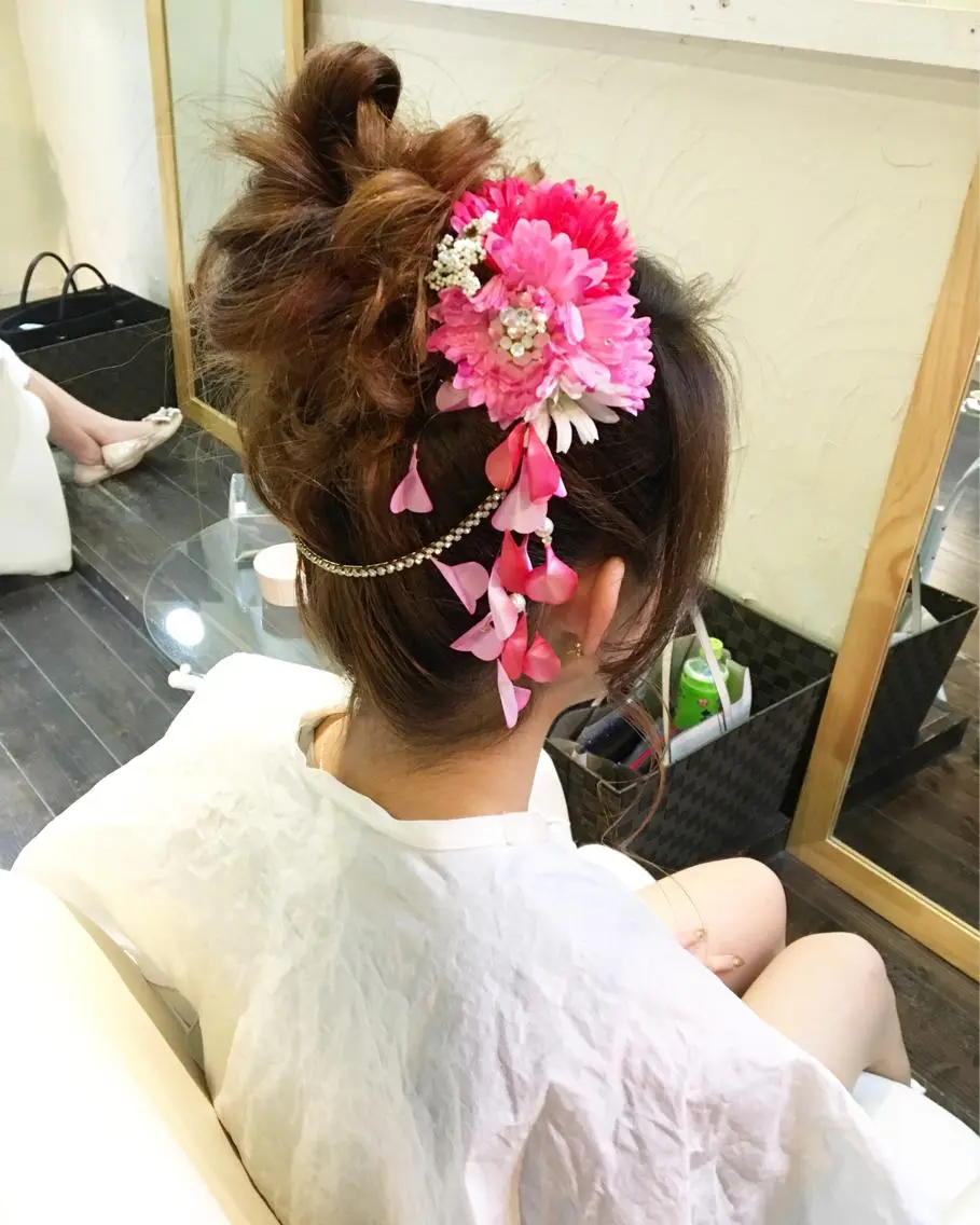 ヘアアレンジ ヘアセット brille ~eyelash~のヘアスタイル