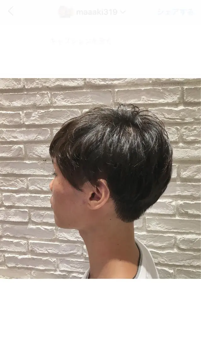 パーマ メンズ メンズパーマ 鈴木 麻希のヘアスタイル