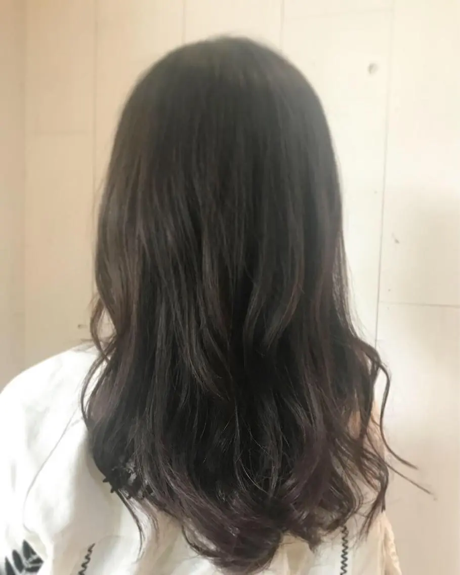 セミロング 長尾 桃佳のヘアスタイル