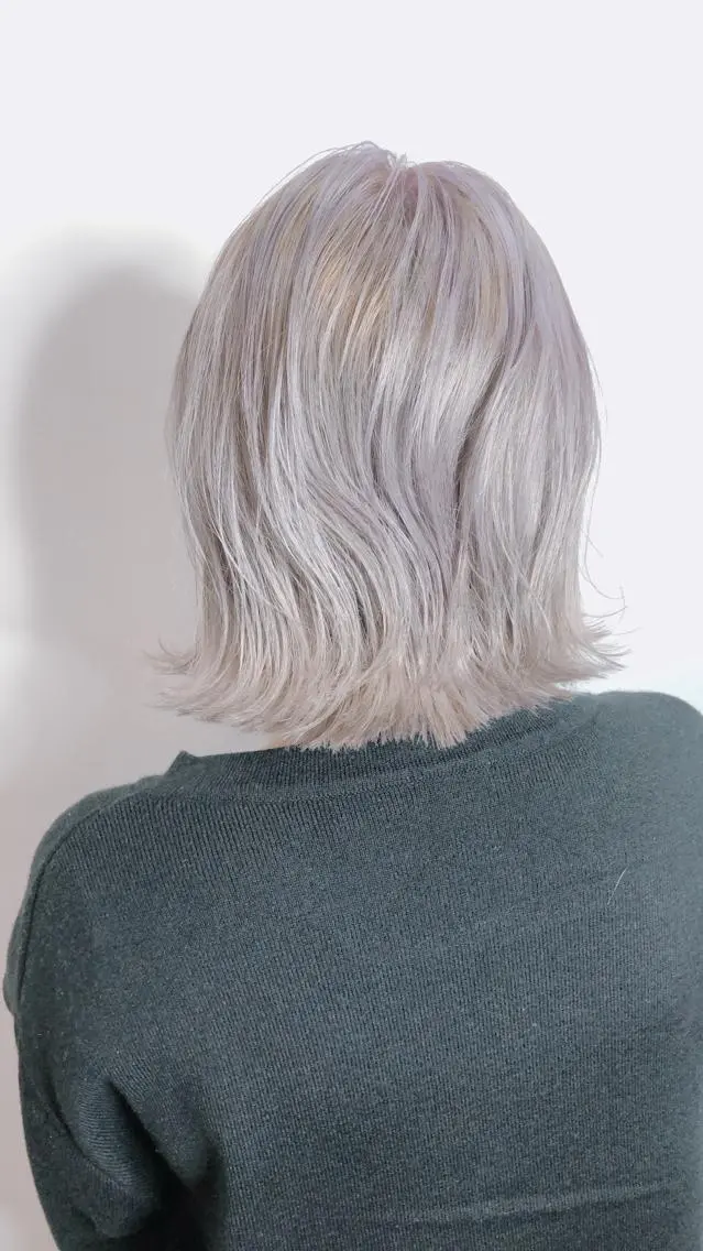 ショート カラー NINE+/代表 ブリーチ特化型サロンのヘアスタイル