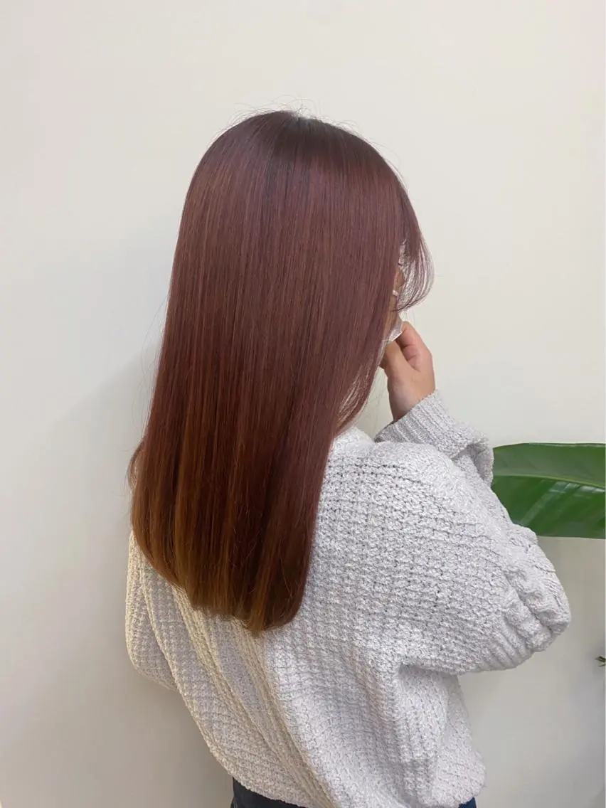 ロング カット 浜野 真貴のヘアスタイル