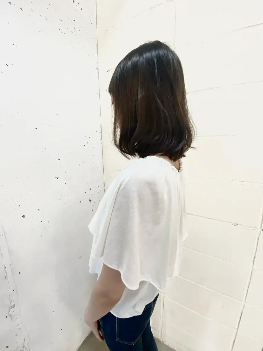 ミディアム オーナースタイリスト 佐藤のヘアスタイル