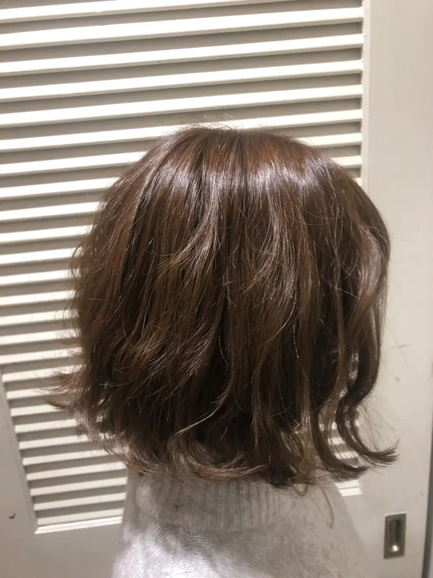 ミディアム カット ヘアカラー ⭐️店長 藤野 正博⭐️のヘアスタイル