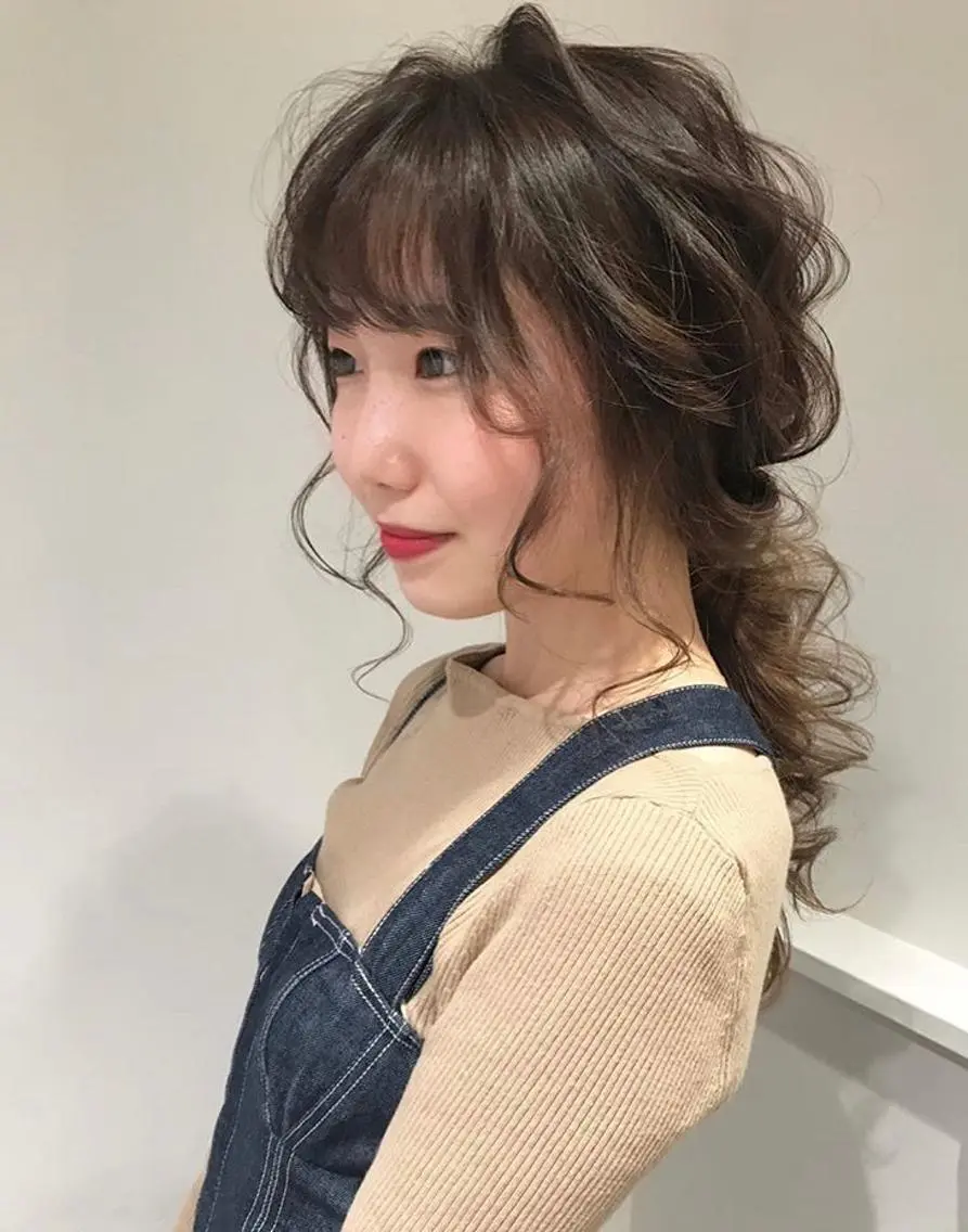 ヘアアレンジ 成人式 着物ヘア あやか 白髪ぼかしハイライトのその他イメージ