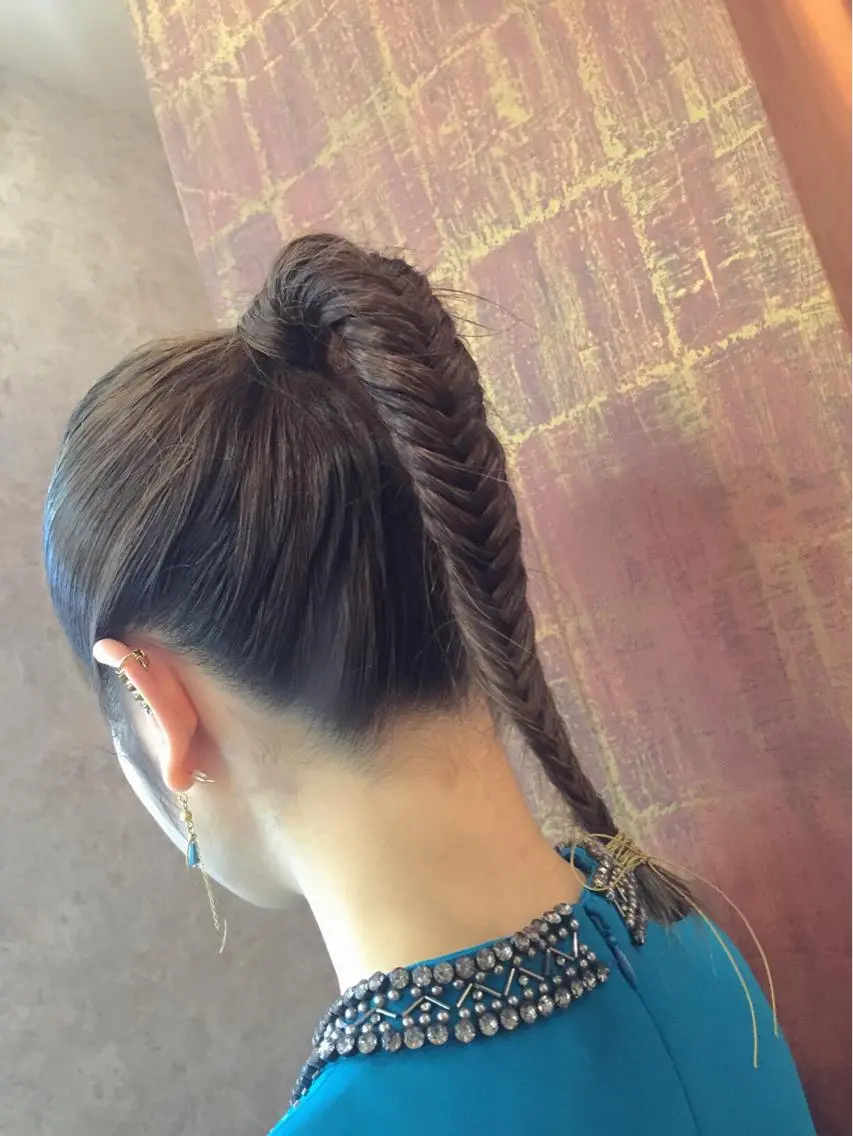 ヘアアレンジ ショート特化 /天神大名/ハルナのヘアスタイル