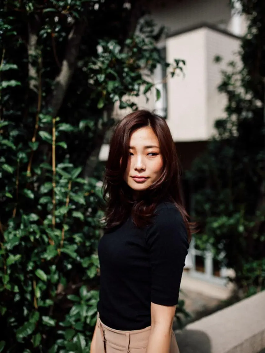 ロング カット パーマ トリートメント 福島 浩司のヘアスタイル