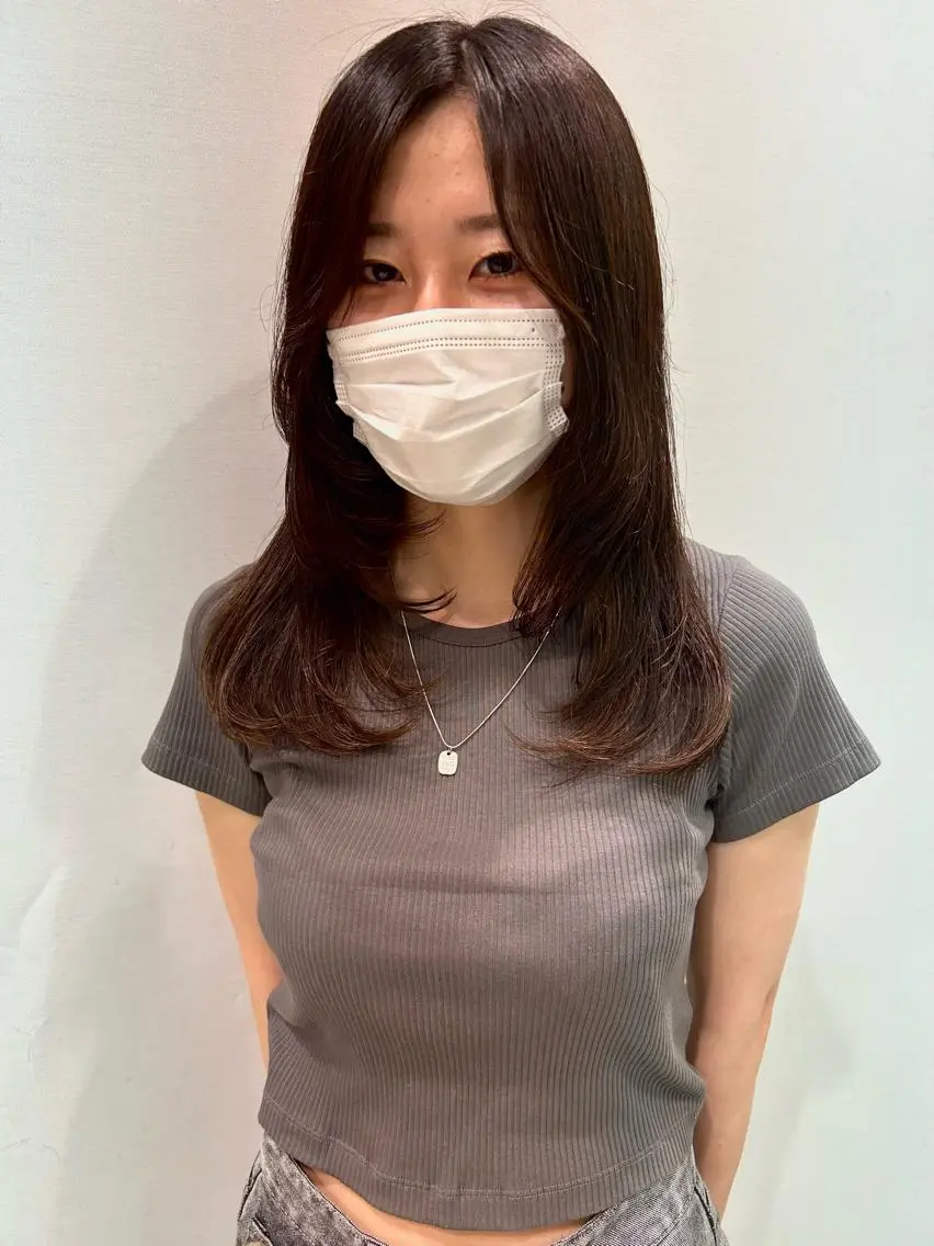 ロング レイヤーカット yoda karenのヘアスタイル