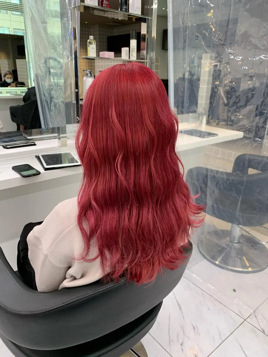 ショート カラー ヘアアレンジ 🩵 JURI🩵のヘアスタイル