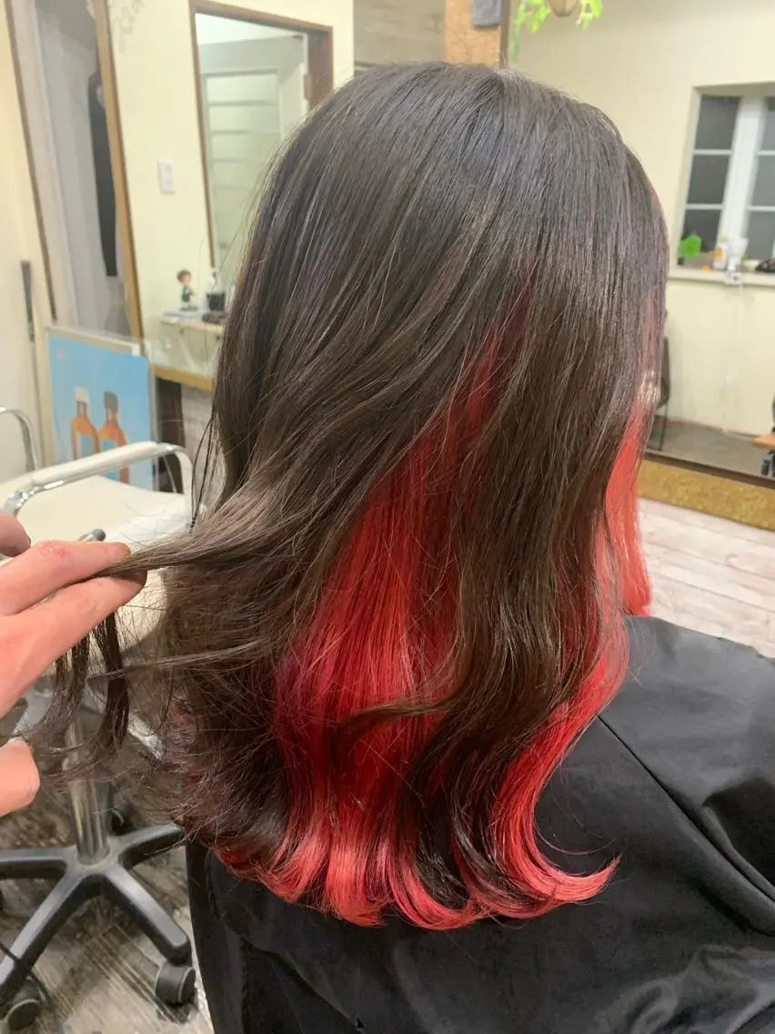 カラー ヘアカラー 渡辺 健太のヘアスタイル
