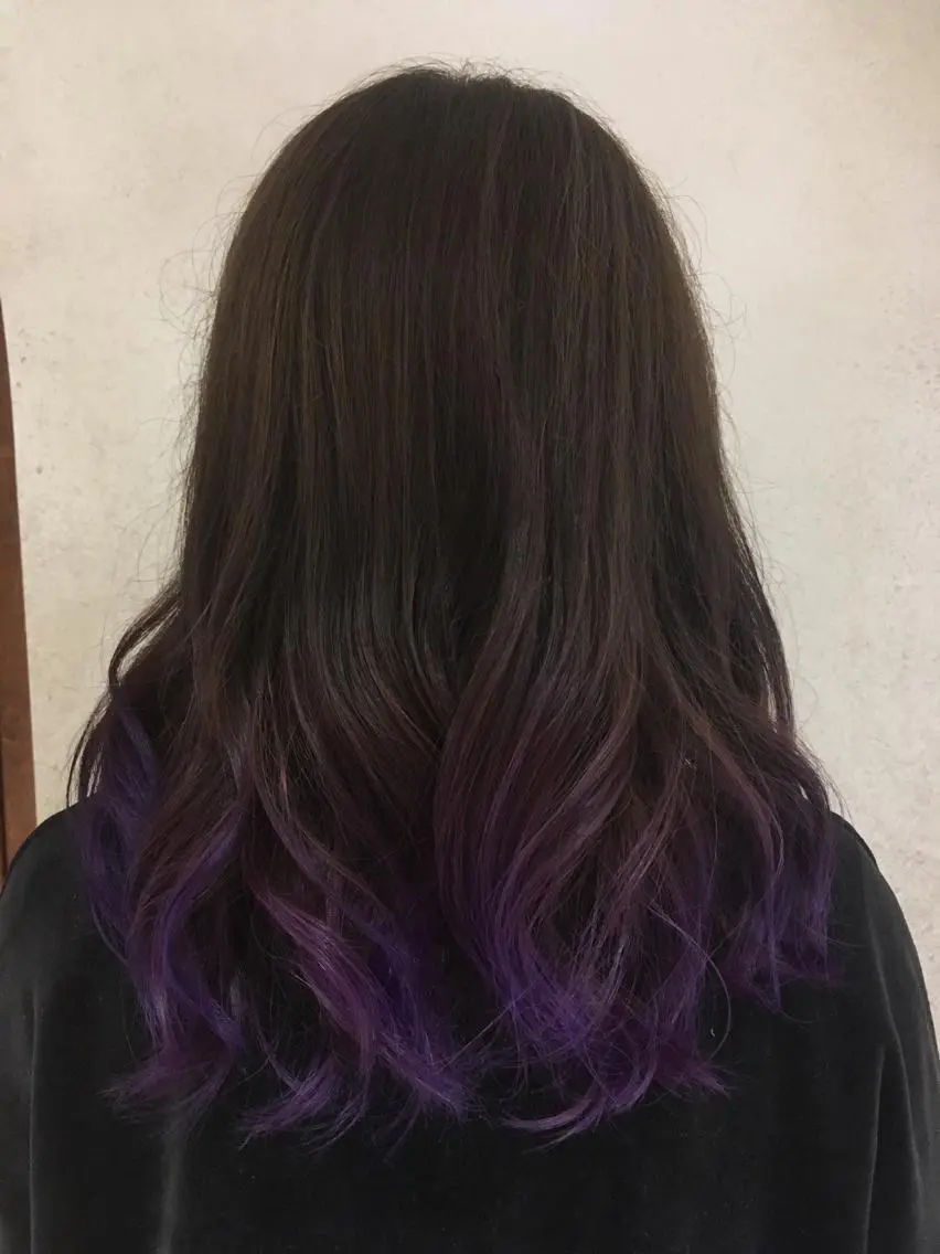 ロング カラー カット ヘアカラー 吉村 絢乃のヘアスタイル