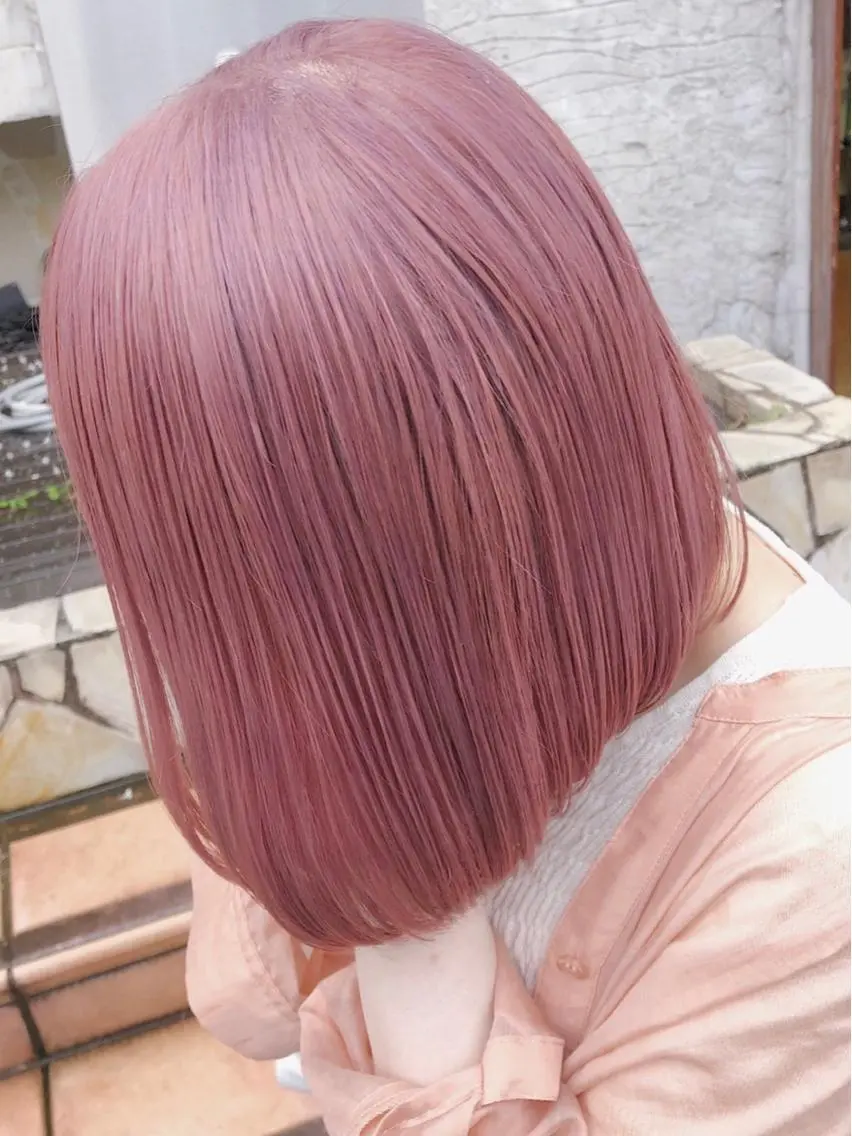 ショート カラー ブリーチ メンズ似合わせ🪞 kotoriのヘアスタイル