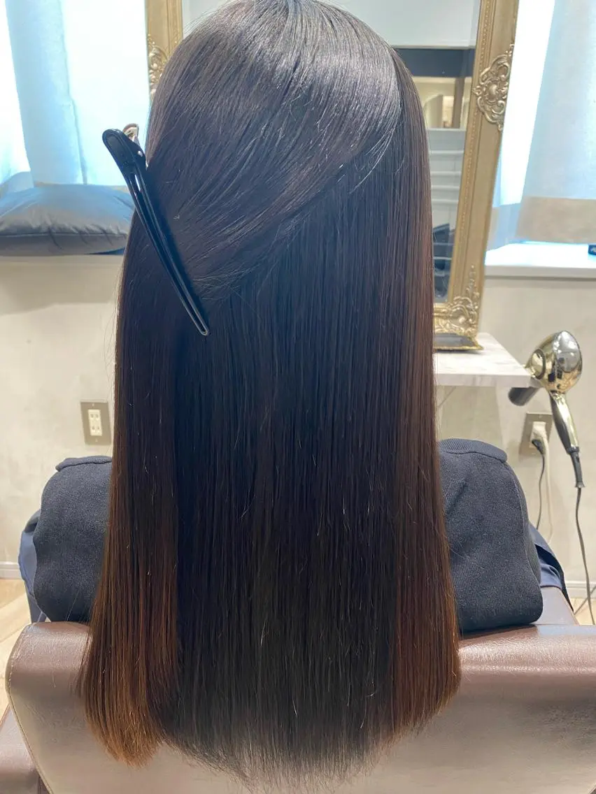 ロング 髪質改善 縮毛矯正 【髪質改善特化】 ✂︎ jun ✂︎のヘアスタイル