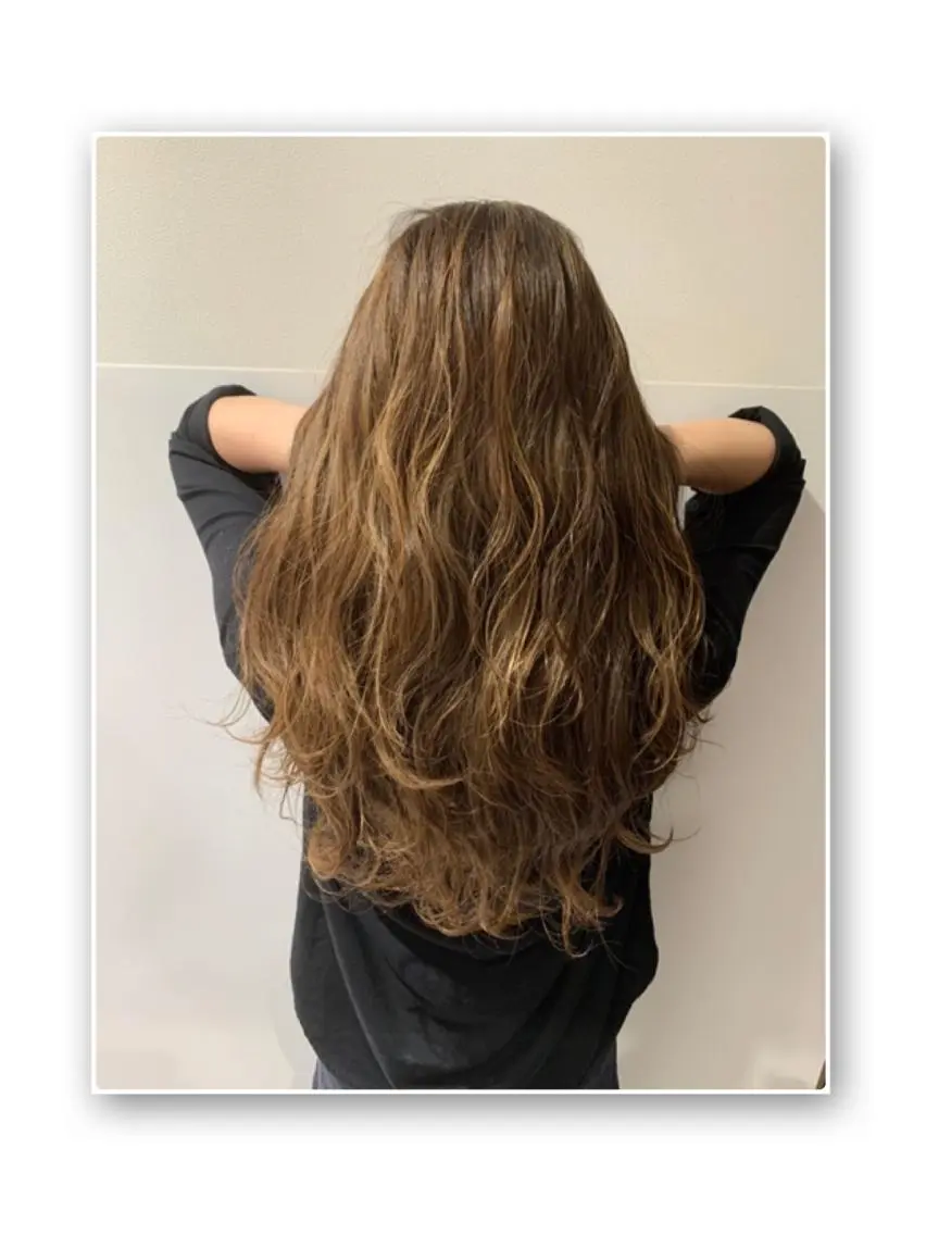 ロング カラー メンズカット ✂️あいのヘアスタイル