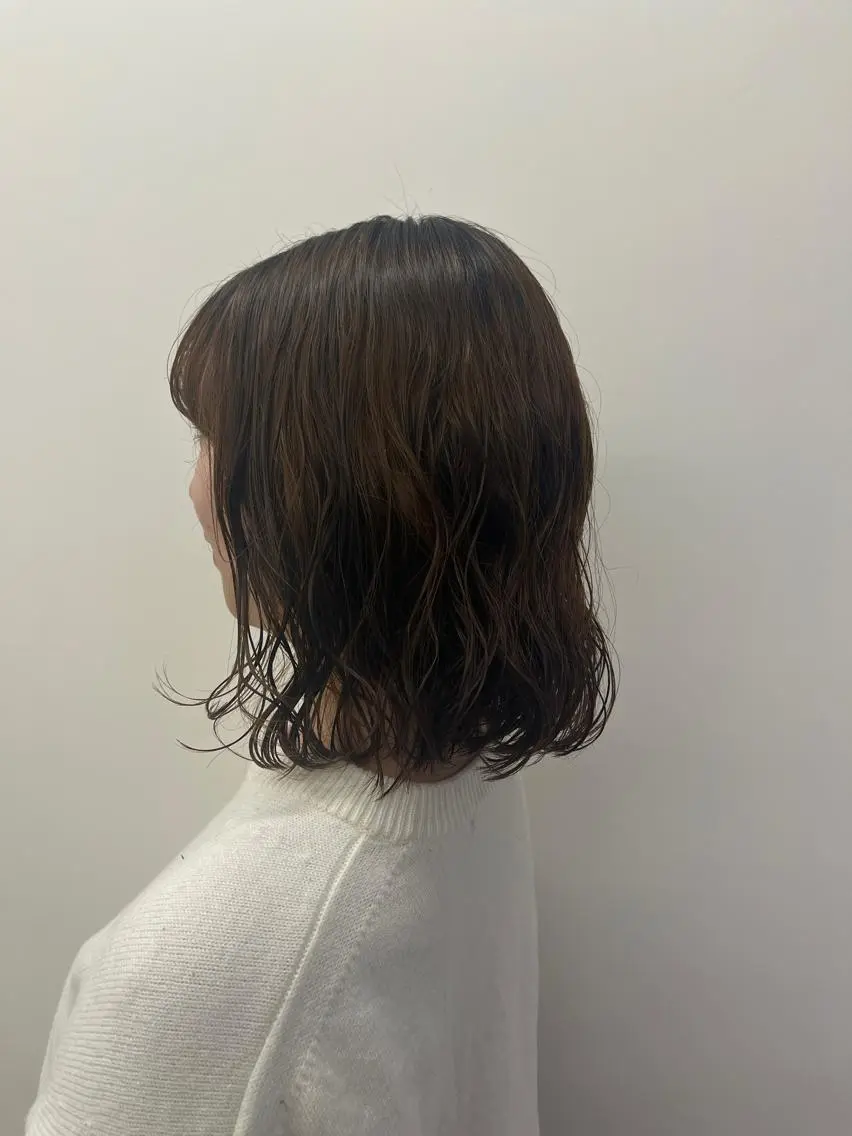 ショート パーマ カット パーマ 韓国好き🇰🇷 美容師MIKUのヘアスタイル