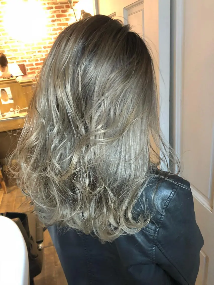 ミディアム カラー ヘアカラー トリートメント 【代表】高山 一真のヘアスタイル