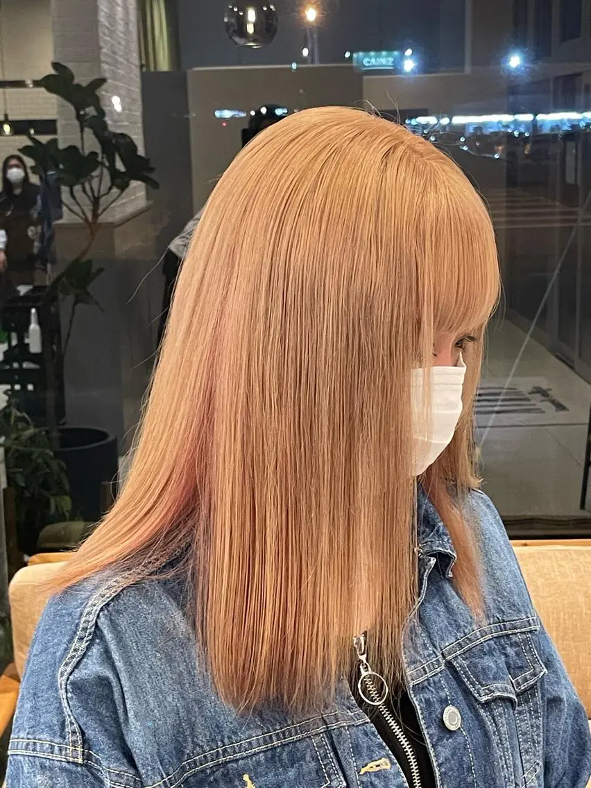 カラー 松田記和 モデル募集中のヘアスタイル