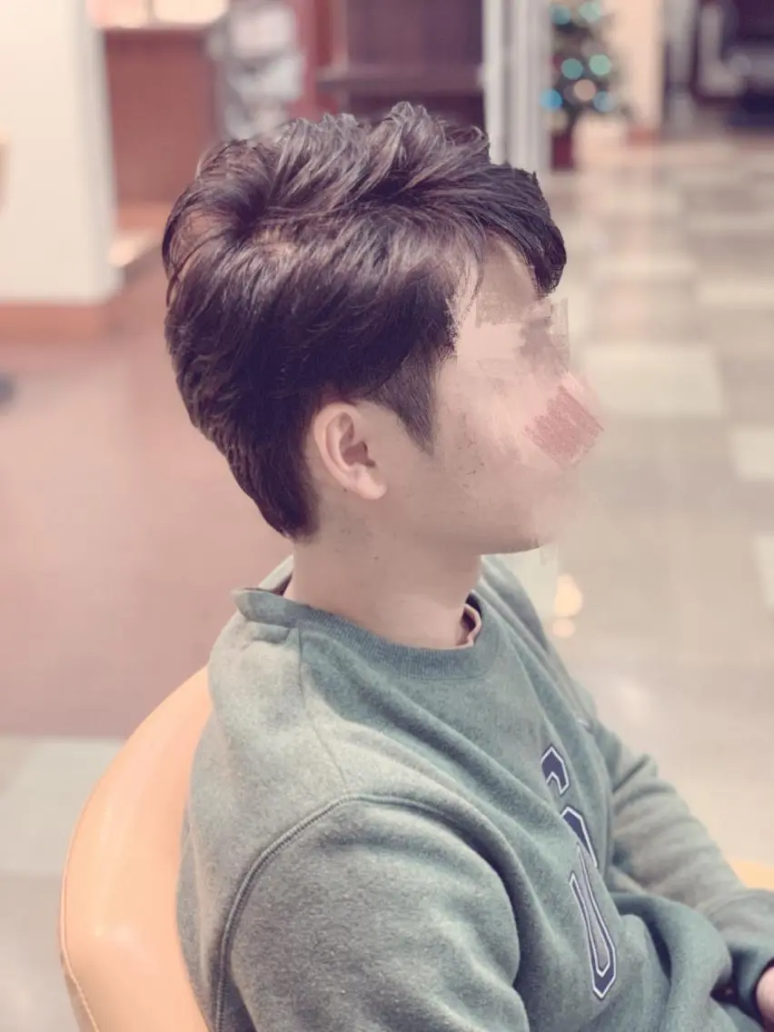 メンズ label はしぐち ななみのヘアスタイル