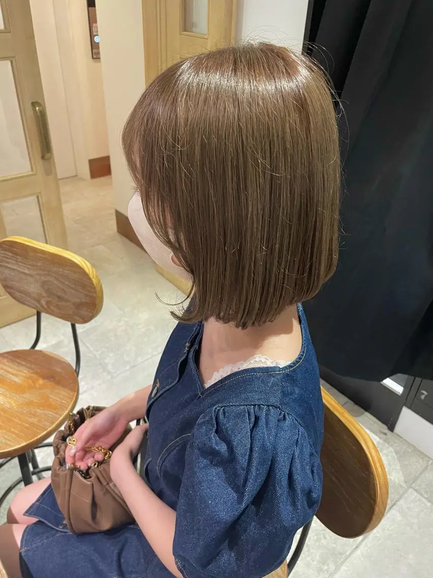 ミディアム カラー ヘアカラー トリートメント newi梅田🫧韓国 ヘア🫧sakiのヘアスタイル