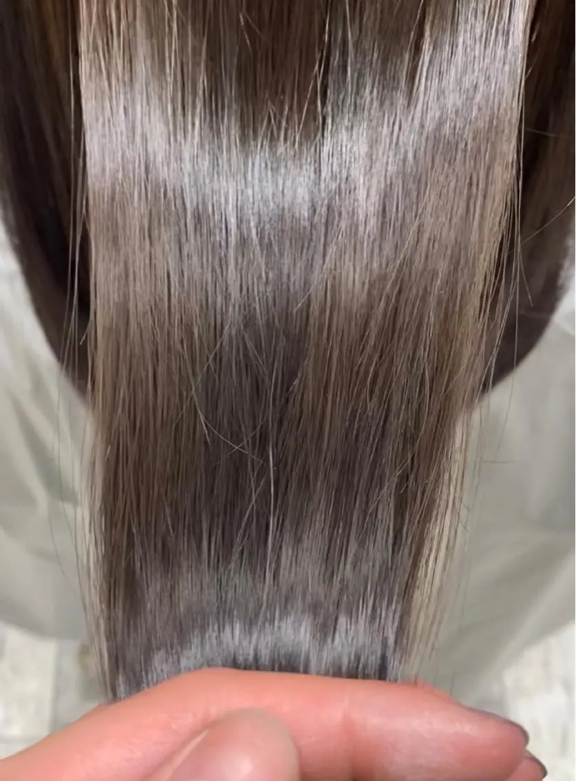 カラー 銀座/レイヤー 顔周りカット溝手優太のヘアスタイル