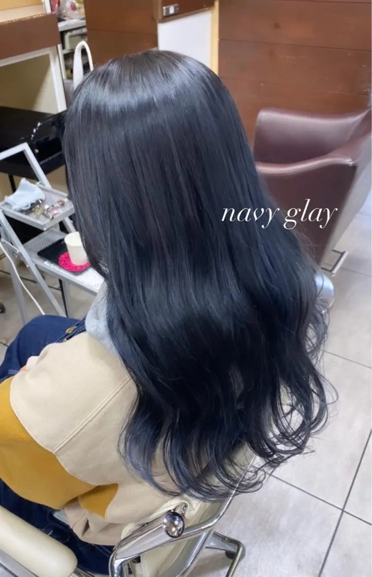 ロング ヘアカラー レイヤー/艶髪カラー 森本くるみのヘアスタイル