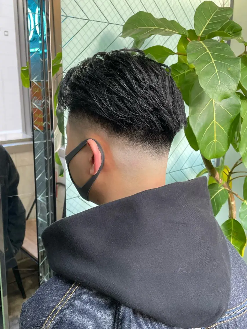 メンズ フェードカット スキンフェード カット 渋谷/フェード/ 國分 翔のヘアスタイル