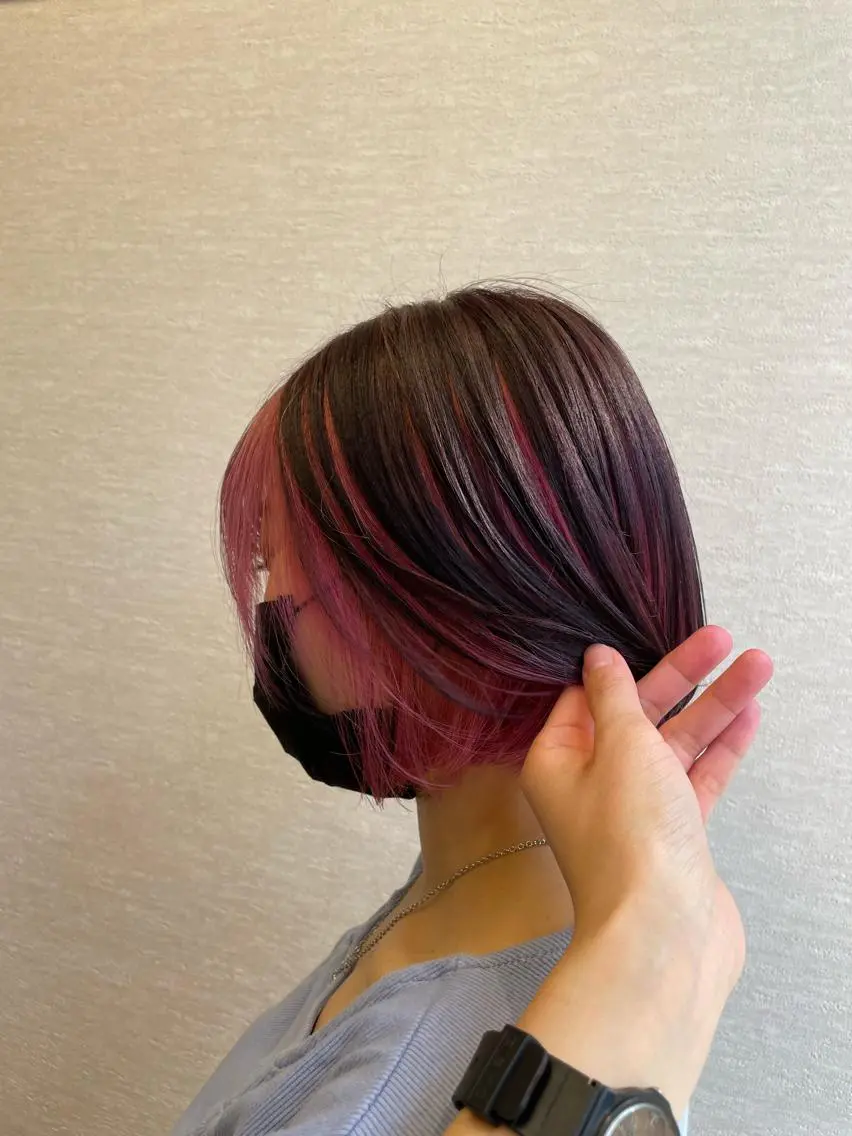 ショート カラー ヘアカラー miho 🌼🌼🌼のヘアスタイル