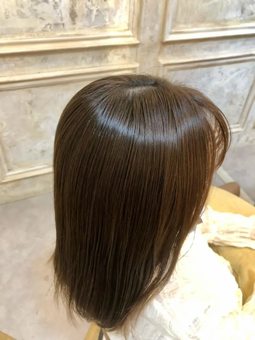 セミロング 鷺沼駅徒歩1分 キシタクのヘアスタイル