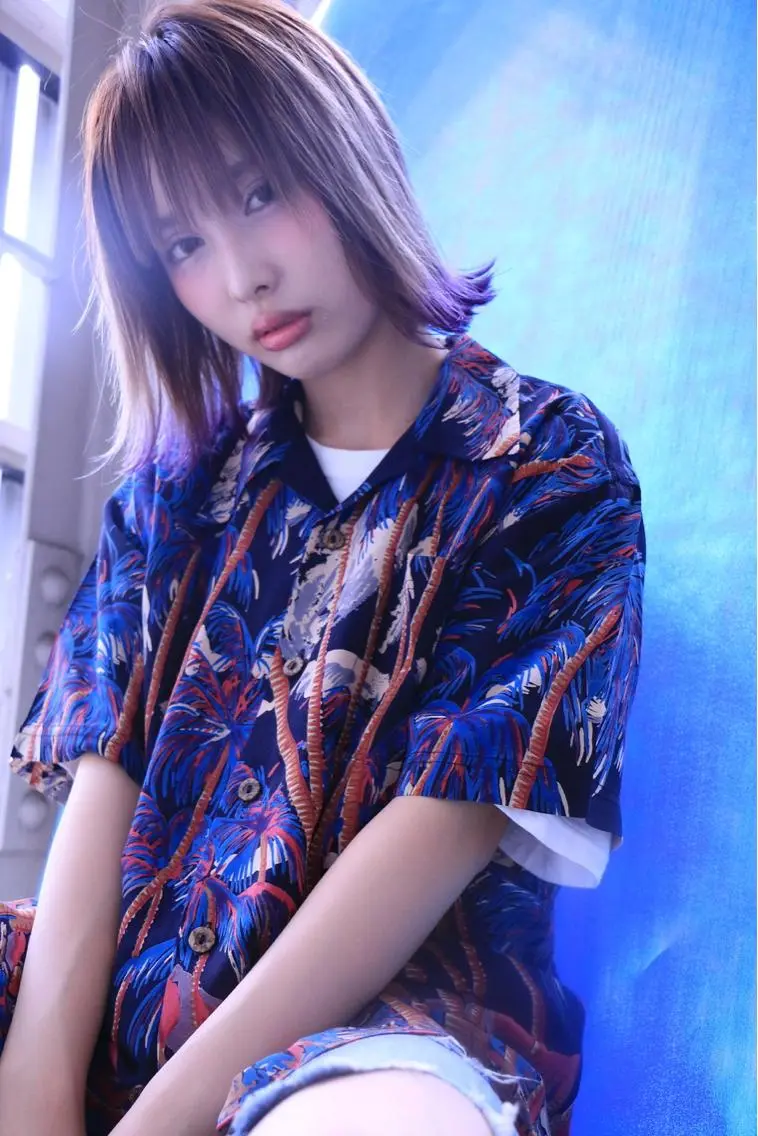ショート カット ヘアカラー トリートメント 一ノ瀬 暁のヘアスタイル