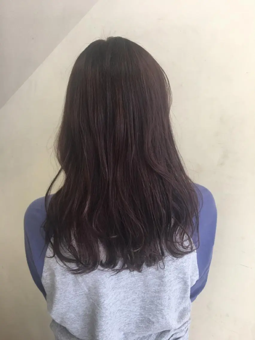 ロング カラー ヘアアレンジ 中村 碧のヘアスタイル