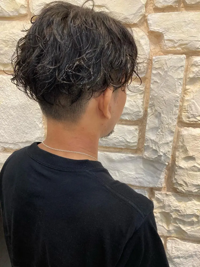 パーマ メンズ 水島 悠香子のヘアスタイル