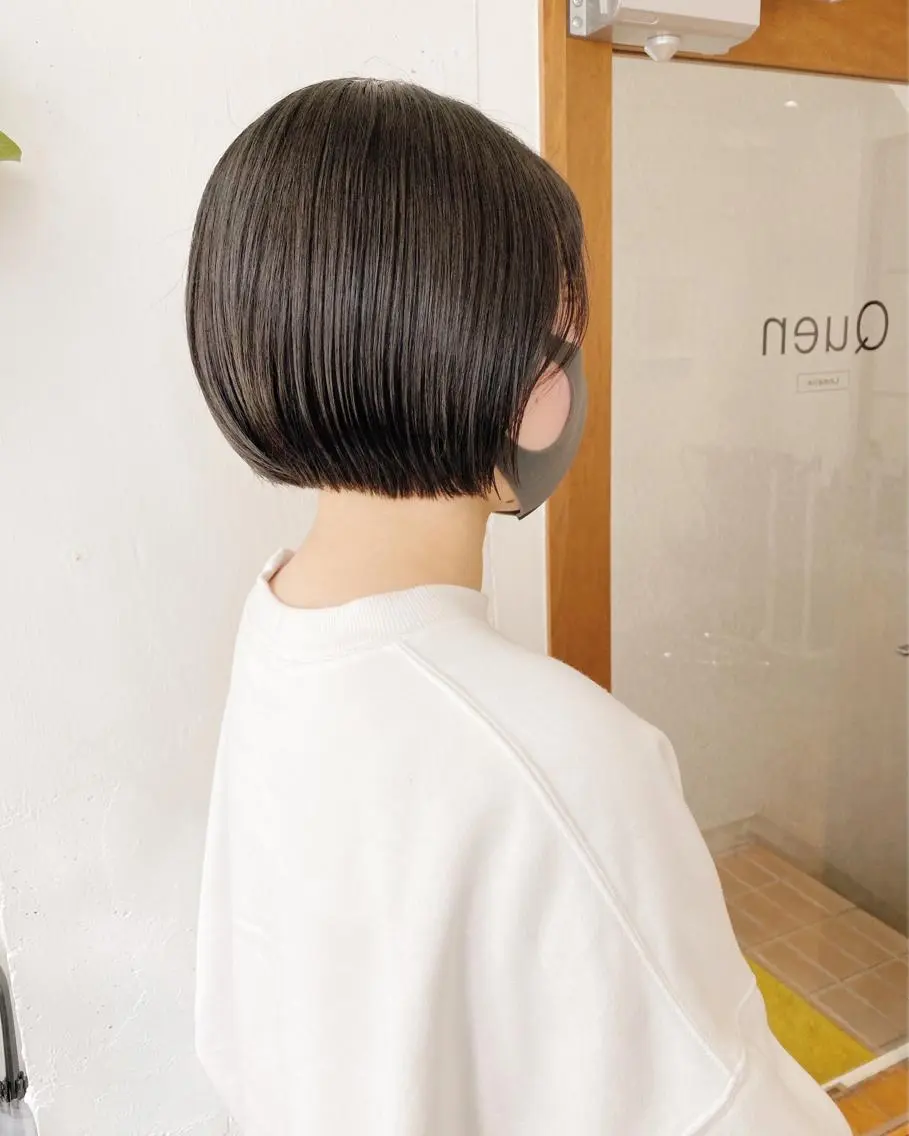 ショート カラー 🟩くすみカラー/ボ ブ/ショート/大司のヘアスタイル