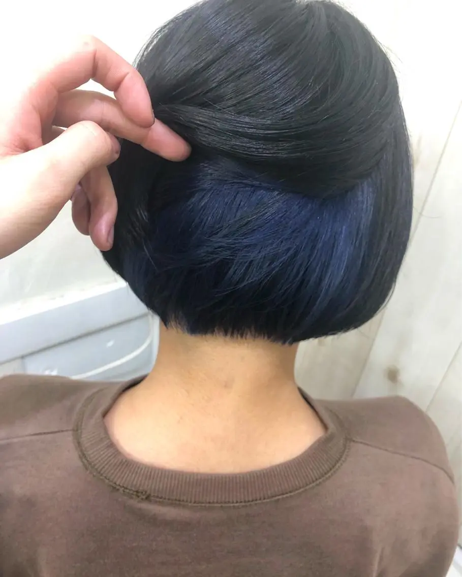 ショート エクステ ヘアカラー Loob.TOKYO MIYA🌈のヘアスタイル