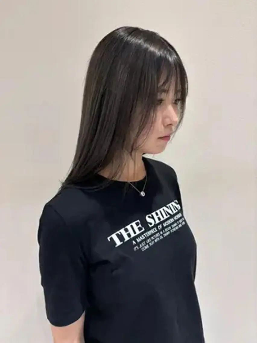 セミロング カット 縮毛矯正 トリートメント 【公式】Adatto 🩵艶&透明感カラーのヘアスタイル