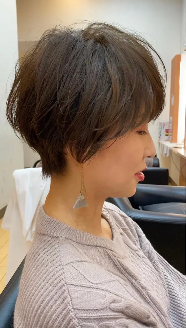 ショート カット ヘアカラー パーマ ✂︎ショートの匠✂︎ 坂巻 慶輔のヘアスタイル