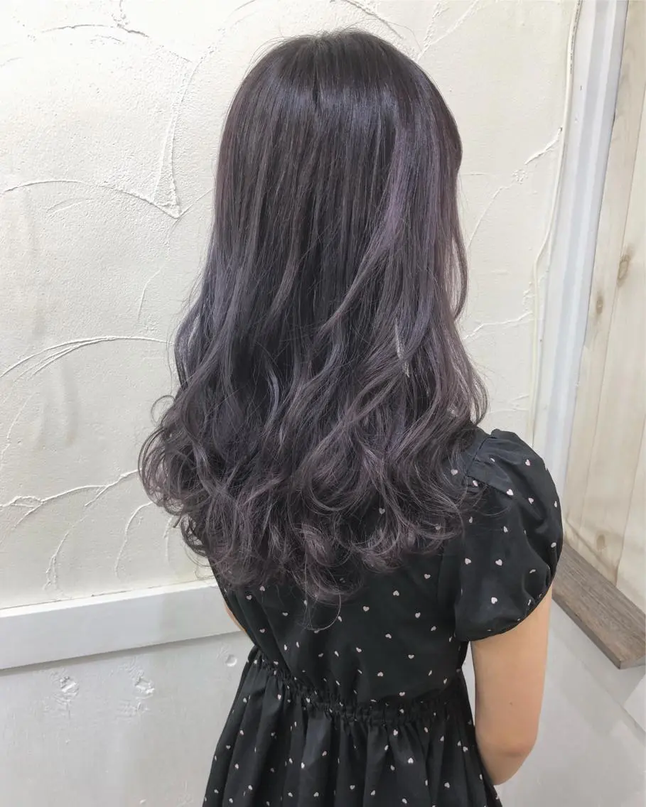セミロング シールエクステ エクステ Loob.TOKYO MIYA🌈のヘアスタイル