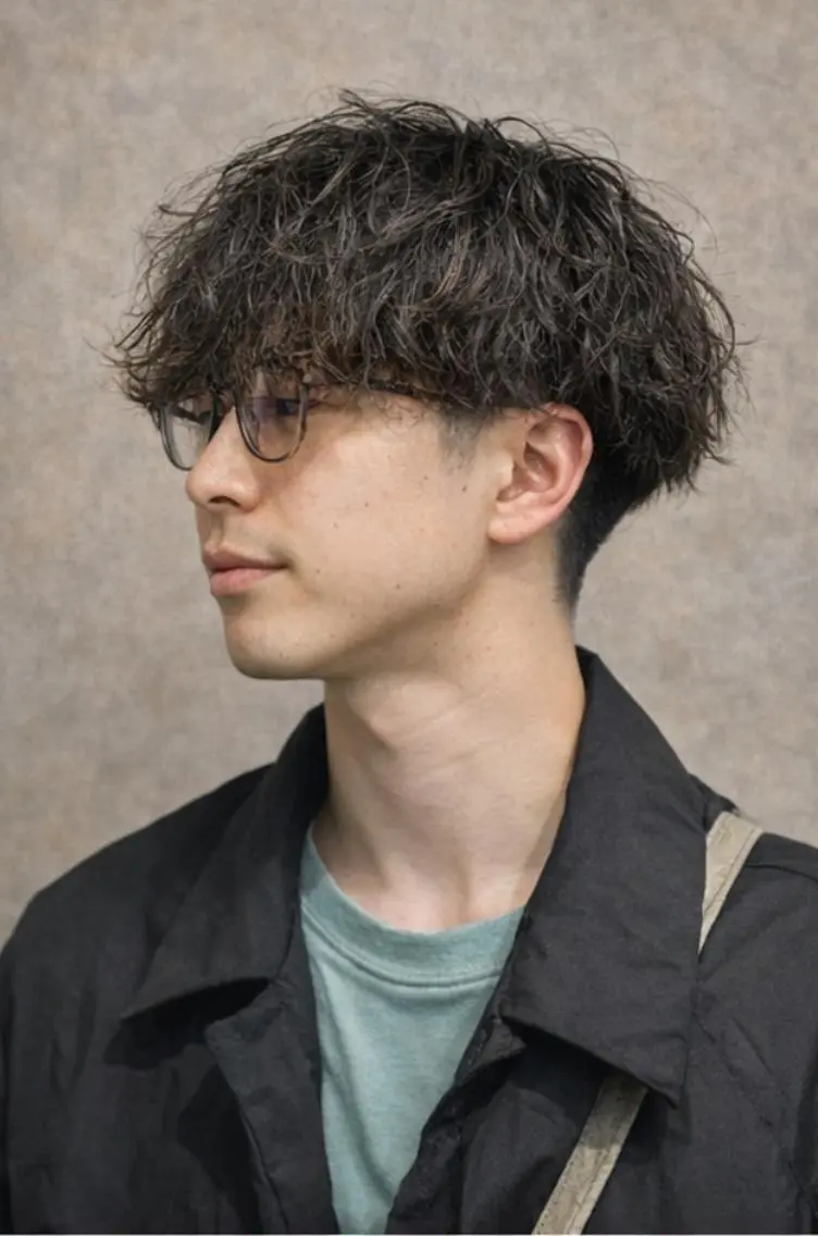 メンズ パーマ カット パーマ 🔥パーマお任せ🔥 QUATRO片岡のヘアスタイル