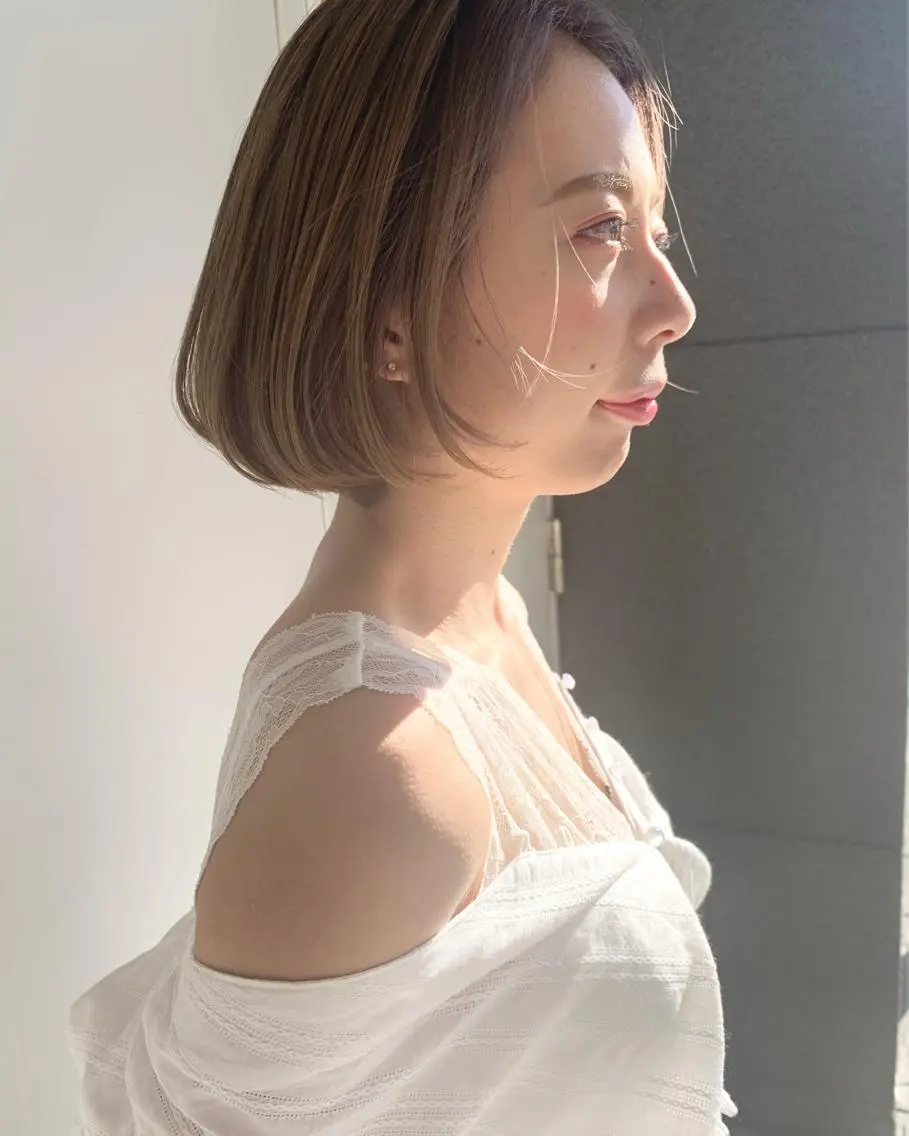 ミディアム カラー 🌸スタイリスト 山浦美恵のヘアスタイル