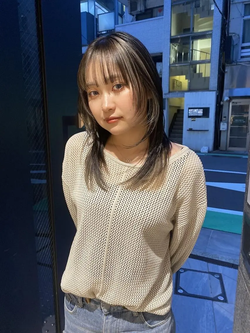 ショート カラー パーマ ショートボブ アディクシーカラー ブリーチ ケアブリーチ デザインカラー カット ヘアカラー トリートメント CEINE OURのヘアスタイル