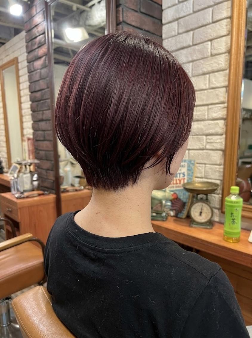 ショート ボブ カット ヘアカラー トリートメント ヘッドスパ flencia 丸 和博｜カットのヘアスタイル