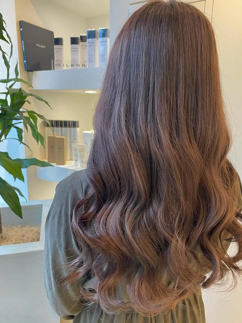 ロング カット ヘアカラー トリートメント ♡可愛い艶髪特化♡ 艶髪先生のヘアスタイル