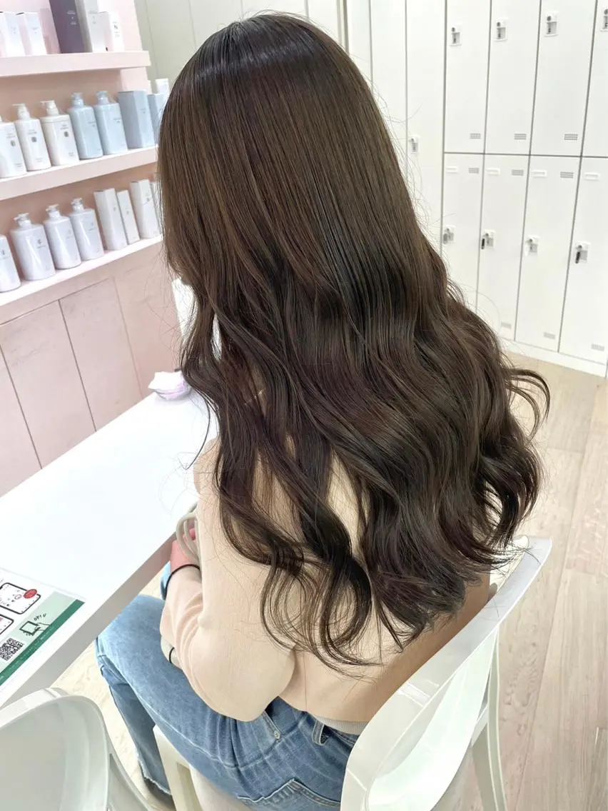 ロング カラー Parve Mix /頓宮 稚愛🤍のヘアスタイル