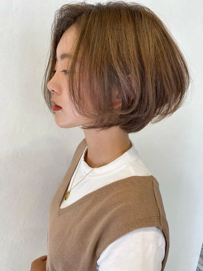 ショート カラー ショートボブ ボブ ショートヘア デザインカラー モデル募集🌈のヘアスタイル