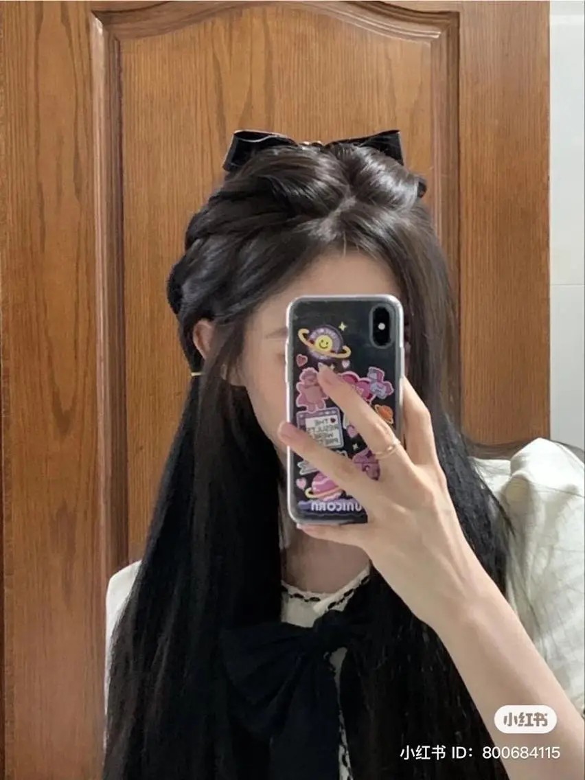 ロング カラー ヘアカラー 大人っぽ韓国🤍ブリ ーチ/mitsukiのヘアスタイル