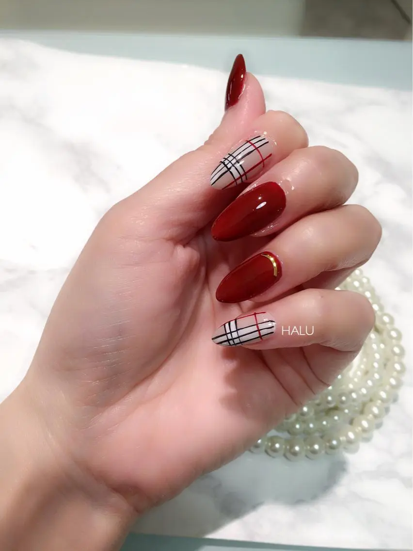 ネイル シンプルネイル HALU ハルのネイルデザイン